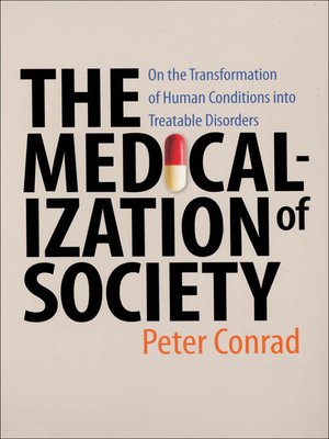 cover image of The Medicalization of Society